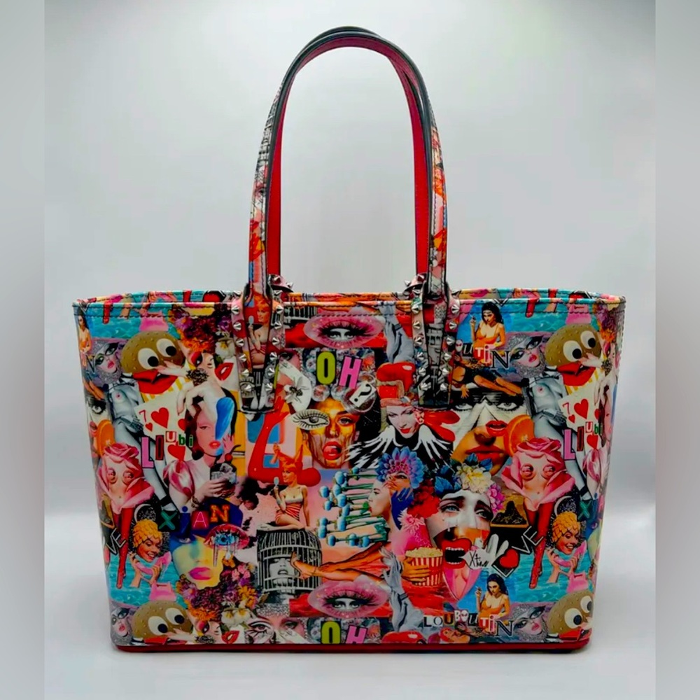Christian Louboutin Oh Xtian Cabata Medium Tote Bag - Excellent Condition